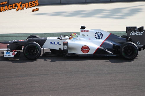 Robin Frijns Sauber F1 Abu Dhabi